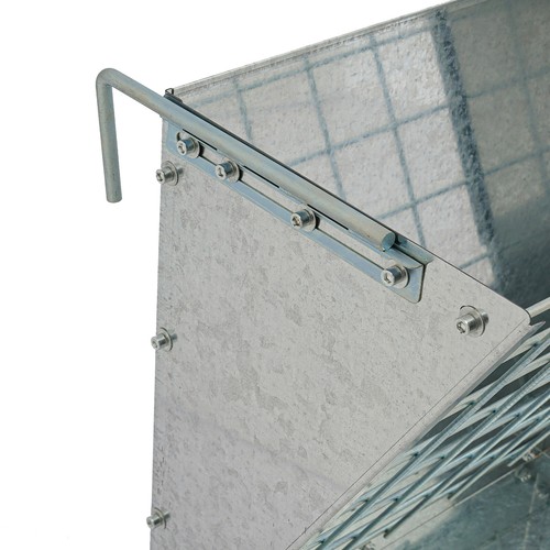Große Heuraufe für Schafe und Ziegen, Heuraufe, 2 in 1 Heu & Getreide /Feeder - Bild 14 von 38