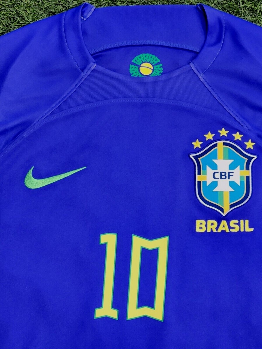 NIKE ブラジル代表 NEYMAR JR 10番　ユニフォーム　【正規品】　M Neymar Jr #10 Brazil Nike 2022 World Cup & 2023 Jersey