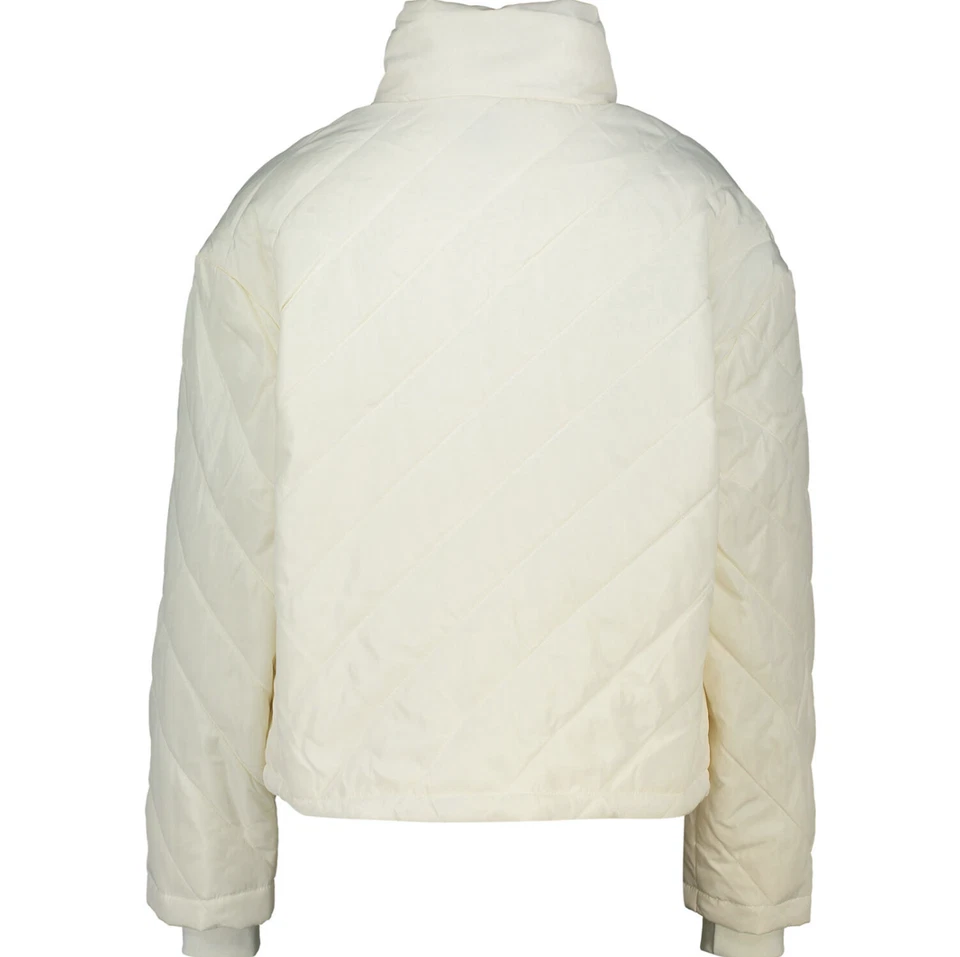 CI SONO Ecru Quilted Puffer Jacket - L - Image 2 of 2