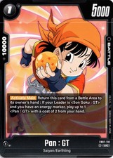 Pan : GT Uncommon Black Normal Wish For Shenron FB07 FB07-110 Dragon Ball TCG