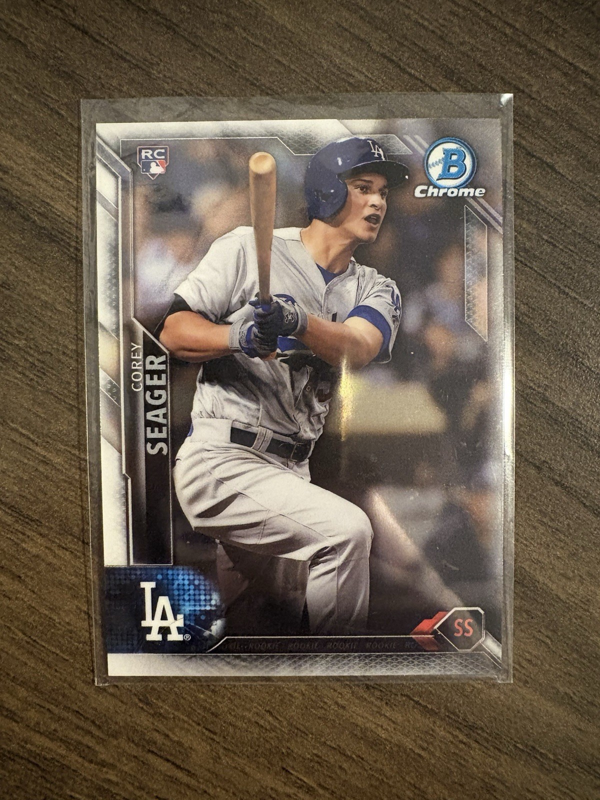 2016 Bowman Chrome - Bowman Base Chrome Rookies Corey Seager #150 (RC)