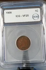 1908 Indian Head Cent, ICG VF25