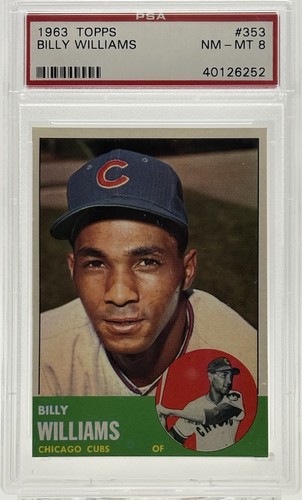 1963 Topps Billy Williams #353 card