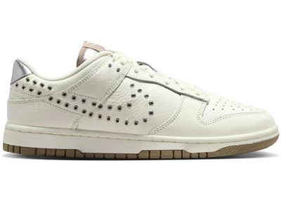 Nike Dunk Low Sail Silver Mink Brown Women's (IU3488-133)