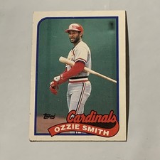 Ozzie Smith 1986 Topps Cardinals Baseball Card #230