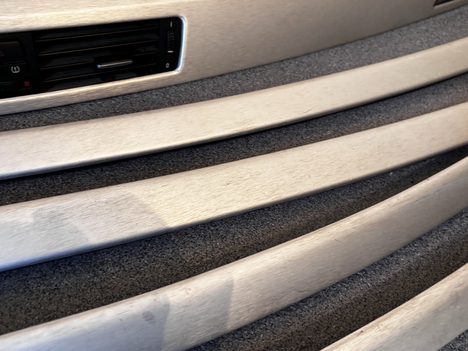 08-13 OEM BMW E92 E93 M3 Brushed Aluminum Interior Trim Dash Panels SET *