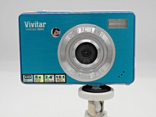 Vivitar ViviCam X024 - Digital Camera Blue 10.1 Megapixels Tested READ COMMENTS