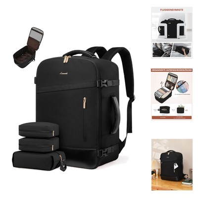 LOVEVOOK Handgepäck Rucksack 40L, 17.3 Zoll Groß Reiserucksack für Damen und ...
