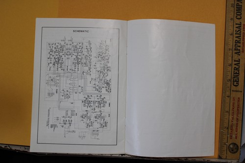 Vintage Channel Master AM-FM Multiplex Ricevitore Registratore HP6018 Manuale - Foto 4 di 4