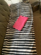 Ikea Urskog Striped Single Duvet Cover Set 100% Cotton