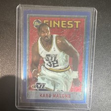 Topps 1995-96 Finest Karl Malone #209 Utah Jazz Basketball Trading Card