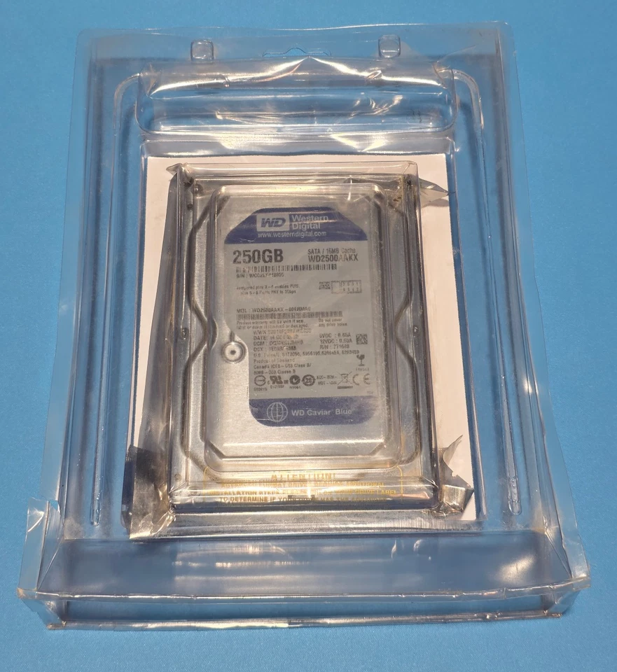 Western Digital 250GB Hard Drive 3.5" SATA - Image 3 of 4
