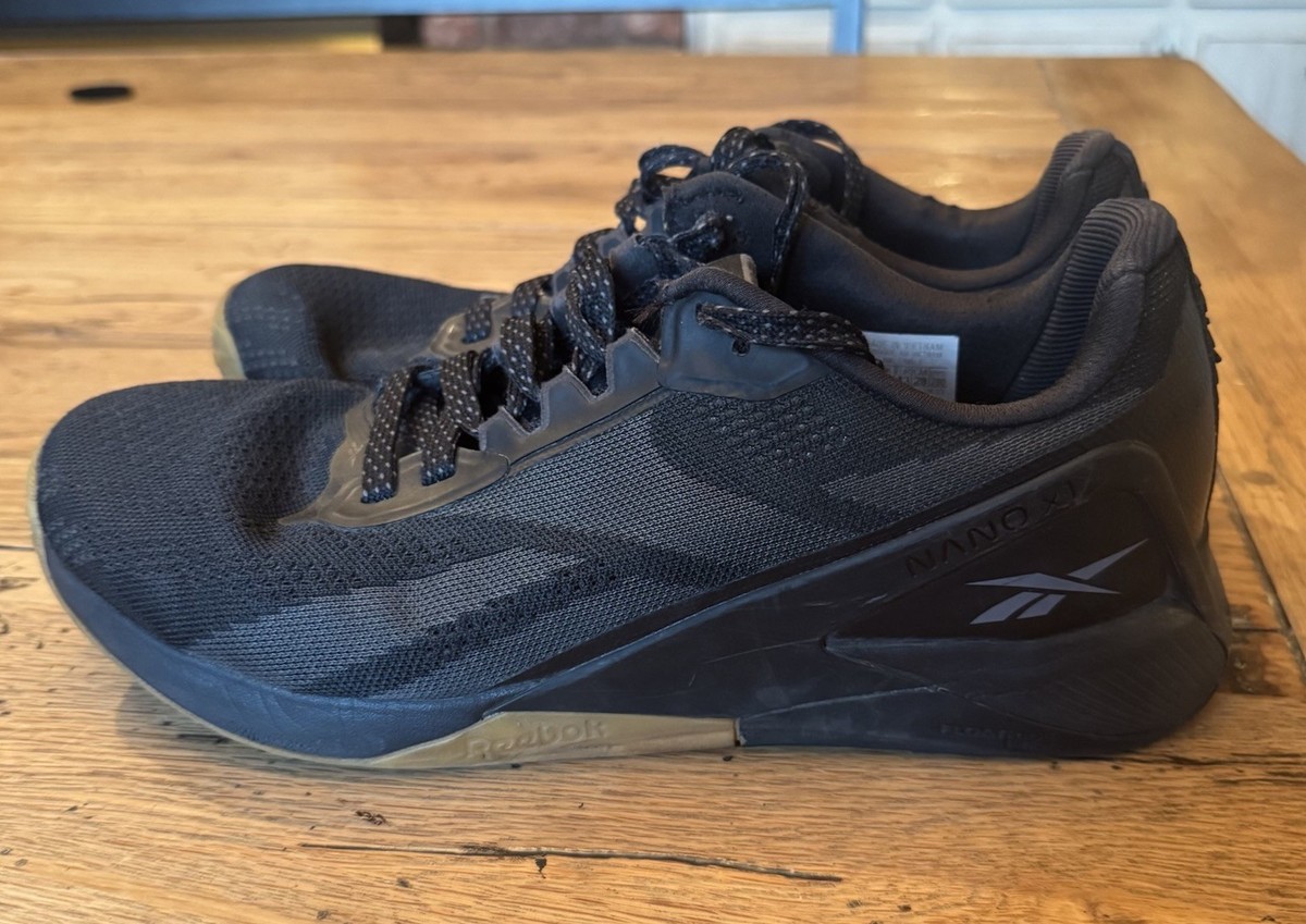 Reebok Nano X1 シューズ(男性用) Mens Reebok Nano X1 CrossFit, Cross Training, gym, Shoes Black Gum