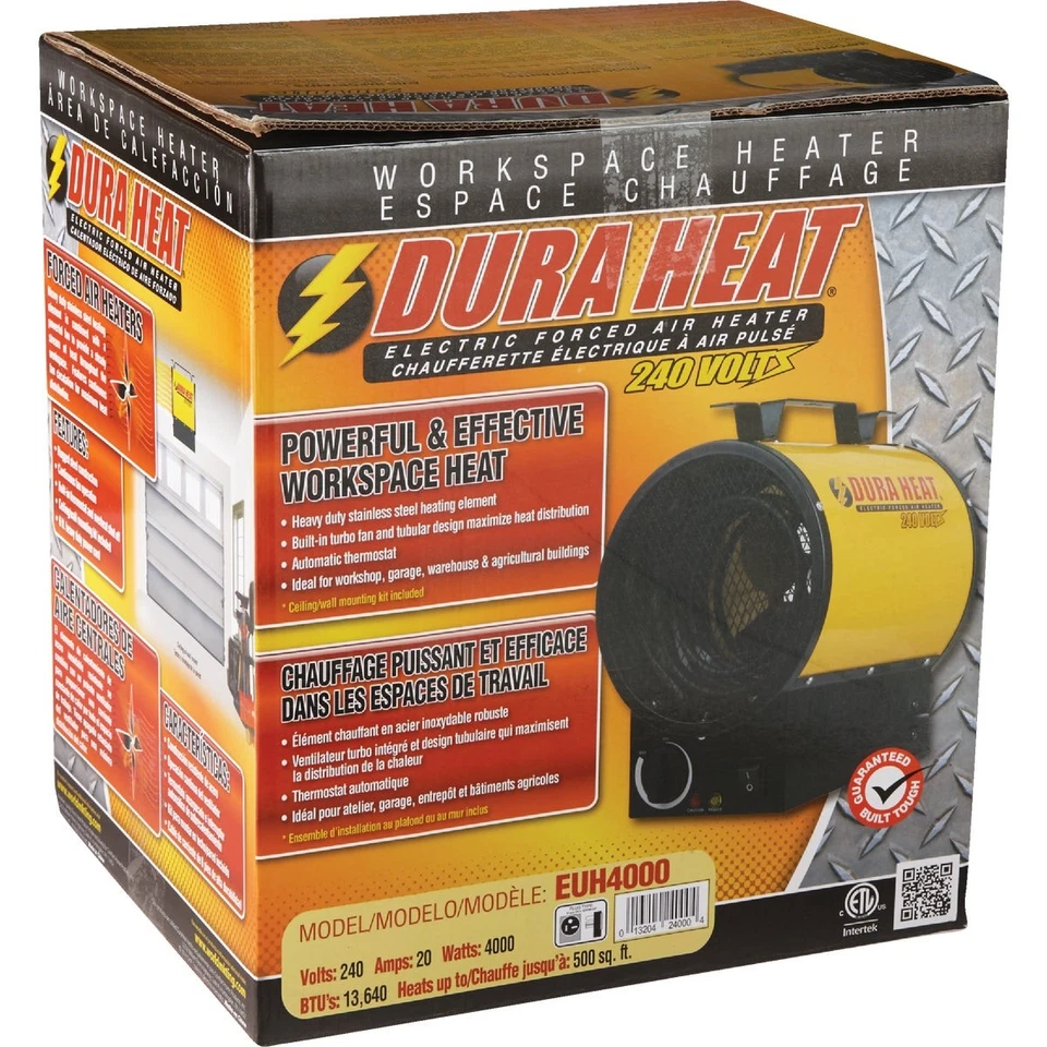 Dura Heat 4000W 240V Workspace Electric Space Heater EUH4000 Dura Heat EUH4000 - Image 2 of 3