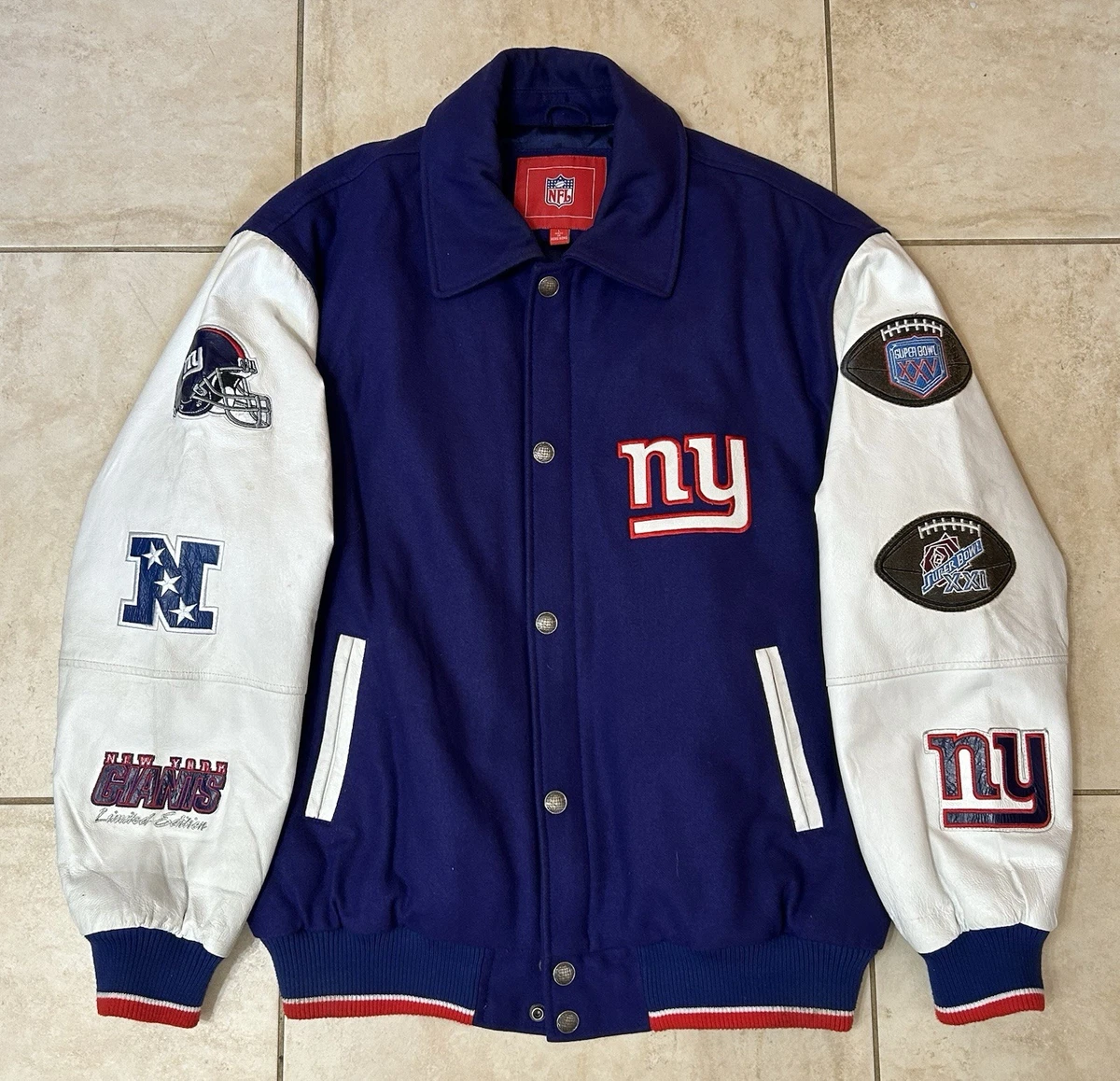 Super Bowl New York Giants NFL Jackets for sale | eBay