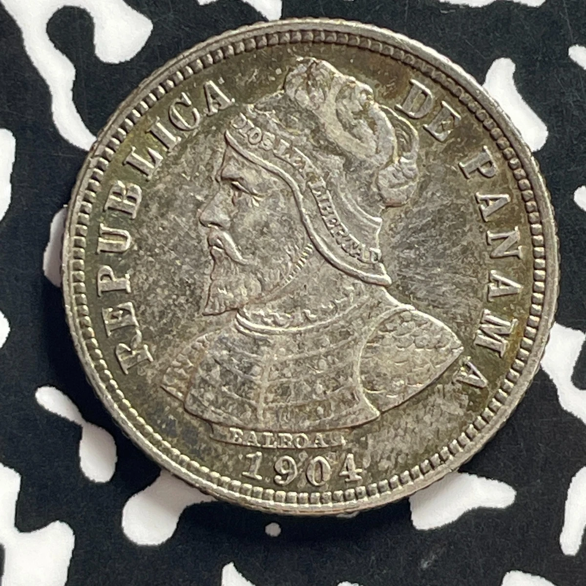 曾流通未经认证1904 年巴拿马硬币| eBay