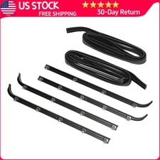 Door Window Seal Belt For 1987- 1997 Ford F150 F250 F350 US 6pcs New US STOCK