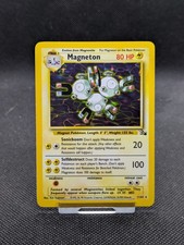 Magneton 11/62 Fossil Holo Rare Card WOTC Pokemon NM