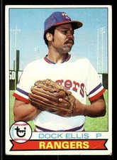 1979 Topps #691 Dock Ellis - Texas Rangers (Low Grade)