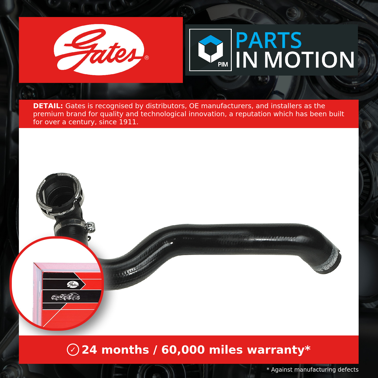 RADIATOR HOSE 05-2820 FOR FIAT 199A5.000 939A1.000/A7.000 1.9L 4cyl PUNTO - Image 10