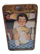 Norman Rockwell ¿De quién se divierte más? Rompecabezas de 500 piezas de lata sellada nuevo en caja