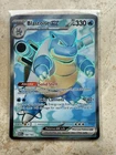 Scarlet & Violet Blastoise EX 184/165 Ultra Rare Full Art Holo Card