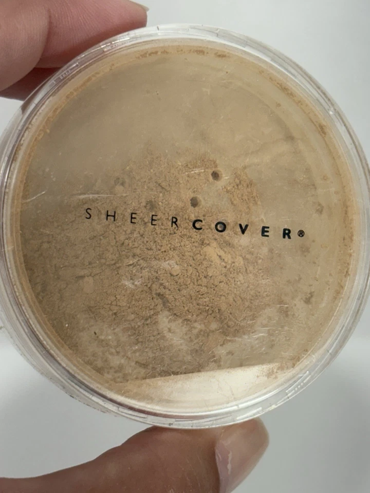 Sheer Cover ALMOND Mineral Foundation Sheercover 4g /.14 oz. RARE Read Desc* - Image 2 of 4