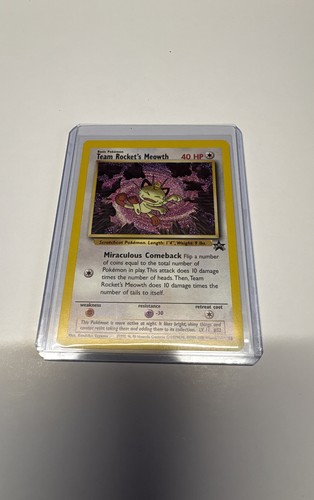 Team Rocket's Meowth — WoTC Promo