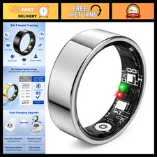 Smart Health Ring Fitness Tracker 2026, 80M Waterproof, for Men  Women