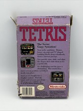 Tetris NES Nintendo Entertainment System 1989 CIB Complete In Box Untested *Read