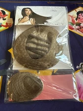 ✨BELLAMI Piccolina 120g 18” Color Ash Brown #8 Clip In Hair Extensions