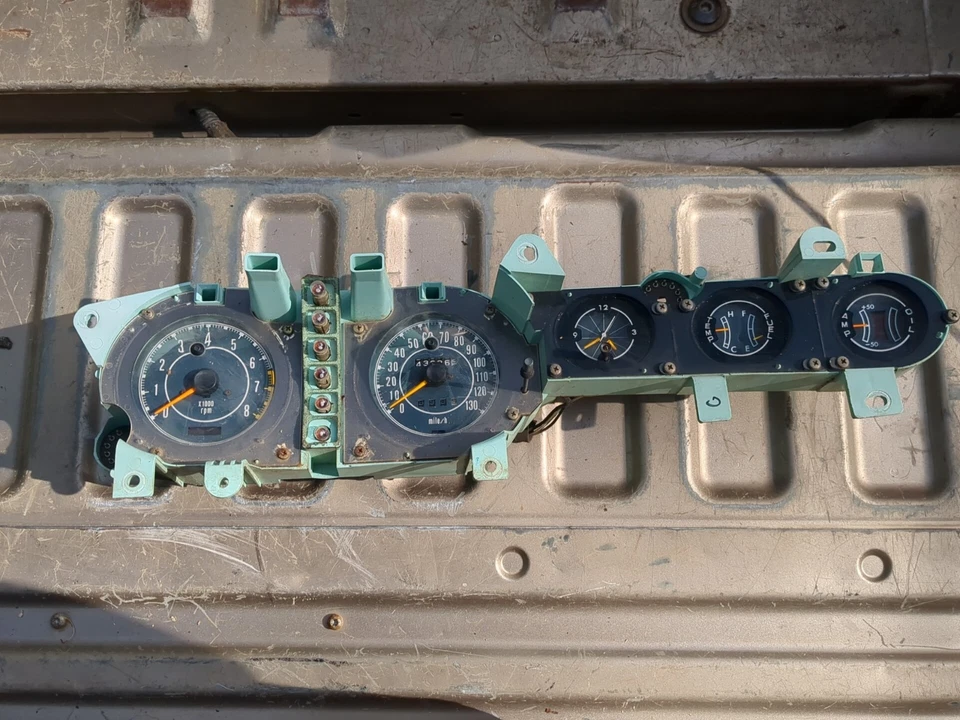 Mazda Rx4 Gauge Cluster Rx2 Rx3 Rx5 Cosmo Vintage Rx7 Rx8 Foto 2 de 4