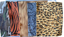 Kunin Felt Pieces - 2 x each pattern. Size 30cm x 23cm approx.
