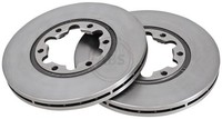 2X A.B.S. Bremsscheibe 17100 FüR SR2 Mazda Bus SR1 2200 4WD E2000 E2200