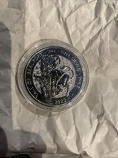TUDOR Beasts Yale of Beaufort Silver Coin 2oz 0.999 Fine 2023 Royal mint 