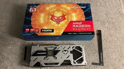 Sapphire Nitro+ AMD Radeon RX 6750 XT (12GB)   Top Zustand   OVP & Zubehör