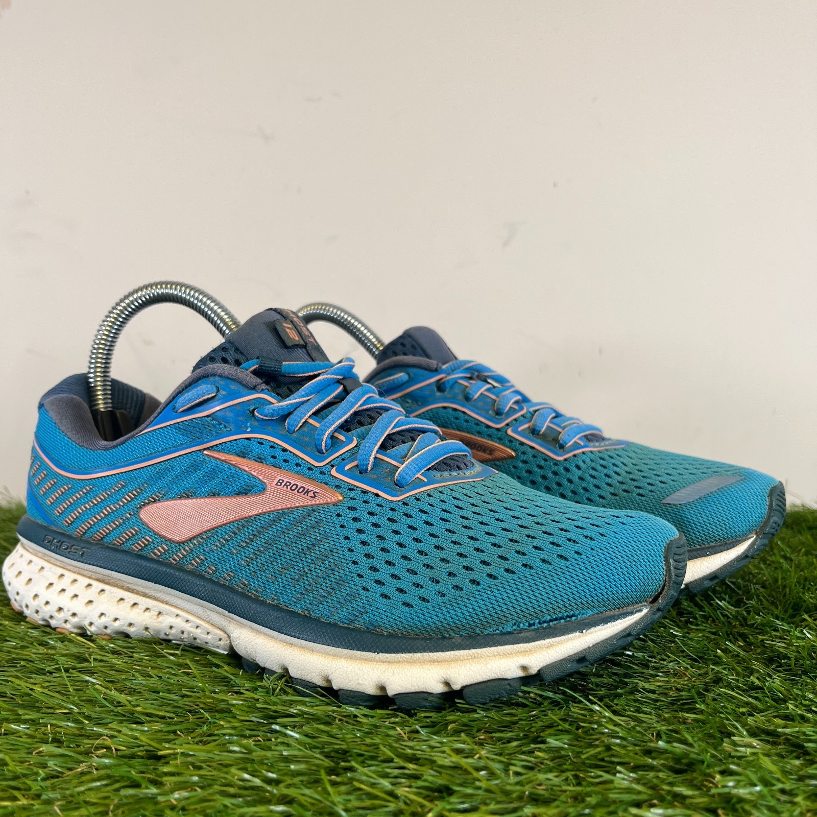 Brooks Trainers Size 5 Womens Blue Ghost 12 Performance Walking Running Shoes