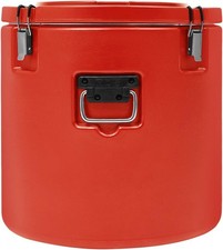 Commercial Food Warmer Insulated Soup Container Carrier, 13.2Gallon Portable Sou