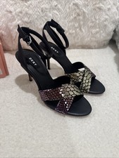DKNY Womens High Heel Ankle Strap Sandals US 7.5 M NEW