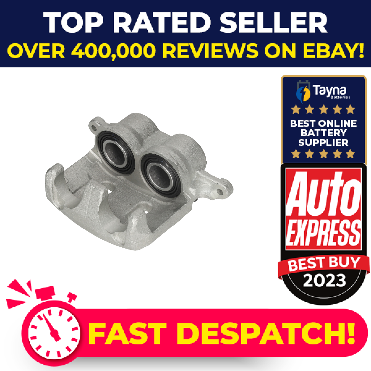 Brake Caliper fits ISUZU RODEO Mk1 3.0D Front Left 07 to 12 4JJ1-TC Blue Print
