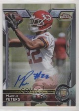 2015 Topps Chrome Rookies Auto Marcus Peters #124 Auto rw5