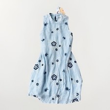 Speechless Girls Blue Embroidered Summer Dress Size 10 NWT Floral