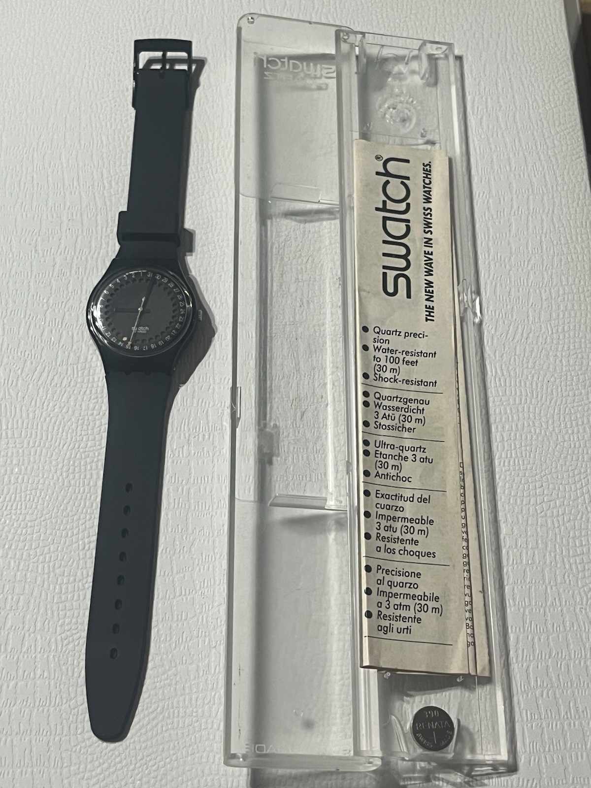 Condition Flash. Swatch Original With Spot Excellent GB414 Box Vintage Working - vintagewatches.pk