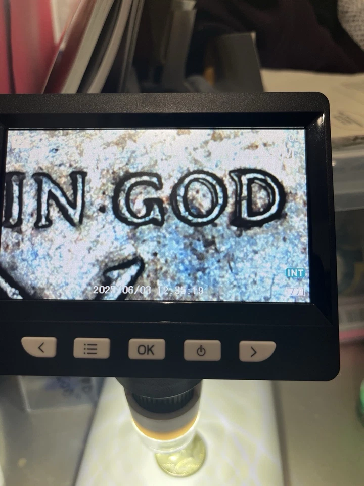 DDO SILVER 1967 Kennedy Half Dollar Double Die Obverse - Image 4 of 4