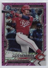 2021 Bowman Chrome Prospects Fuchsia Shimmer Refractor /199 Austin Hendrick 0ko