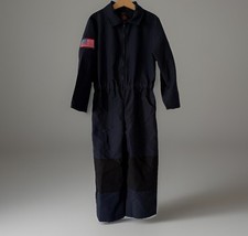 SWAT Team Jumpsuit Costume Sz Small (5/6) American Flag Badge Enforcement NWT