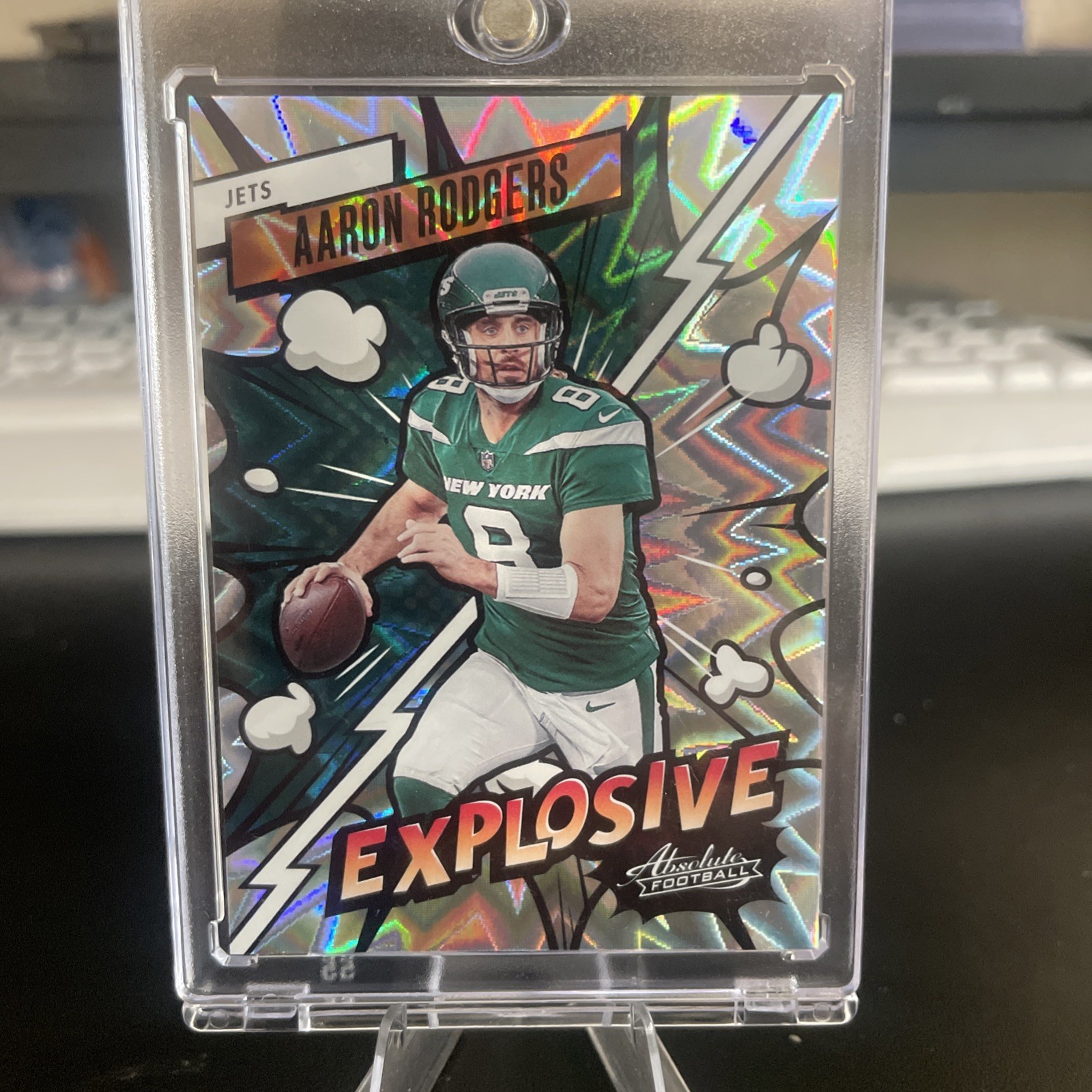 2023 Panini Absolute - Explosive Aaron Rodgers #9