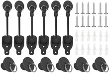 Seprochoo Coolaroo Replacement Part Roller shade replacement parts, Black