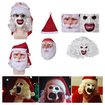 Terrifier 3 (2024) Art the Clown Santa Claus Masks+Joker Horror Face Accessories