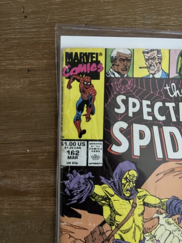 The Spectacular Spider-Man vs Hobgoblin #162 1990 Marvel Comics - Foto 3 di 7